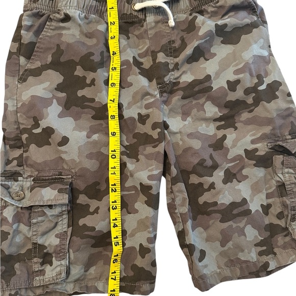 Cat & Jack Target Boys XL 16 Draw String Elastic Waist Camo Cargo Shorts - Picture 7 of 7